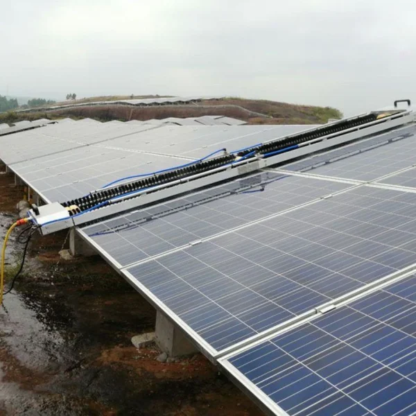 Ground Mount Solar Panel Cleaning Machine