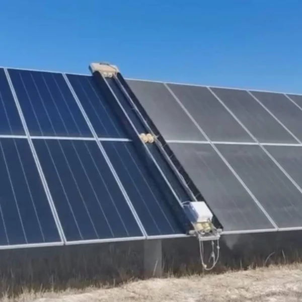 Ground Mount Solar Panel Cleaning Machine | Adjustable Length for 1 to ...