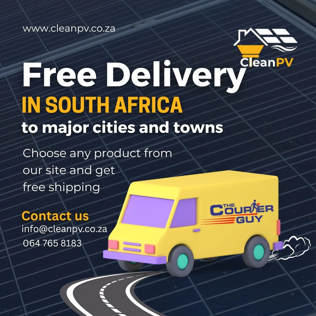 Solar Panel Cleaning Kits Free Delivery in SA with Courier Guy